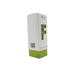 White Ivory Paper Material Cosmetic Product Package Box With Cut Window White Ivory Paper Material Cosmetic Product Package Box With Cut Window