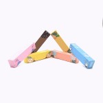 White Ivory Paper Material Colorful Printing Gold Foil Cosmetic Lipstick Box