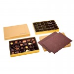 Personalized Ribbon Closure Chocolate Bonbon Packaging Luxury Magnetic Book Shape Custom Chocolate Box With Clear Window Personalized Ribbon Closure Chocolate Bonbon Packaging Luxury Magnetic Book Shape Custom Chocolate Box With Clear Window