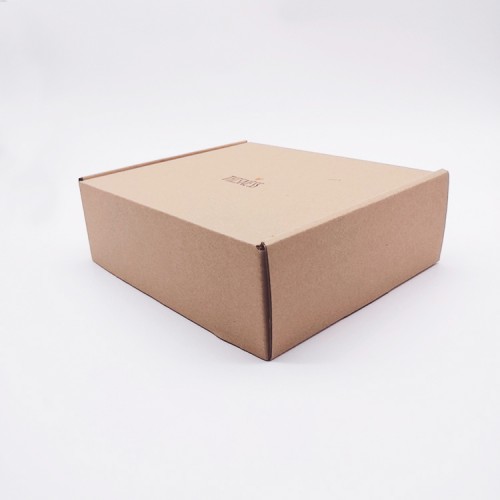FSC Certified Natural Color Brown Kraft Corrugated Ecommerce Mailer Shipping Box 
