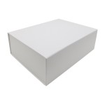 Hard Cardboard White Color Wedding Package Foldable Magnet Gift Box Hard Cardboard White Color Wedding Package Foldable Magnet Gift Box