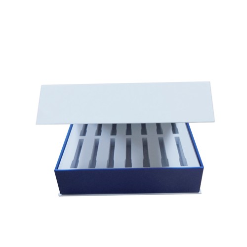 Rigid Cardboard Material Magnetic Closure Gift Box With EVA Foam Insert And Velvets