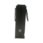 Black Texture Paper Color Matt Lamnation Paper Bag With Rope Handle Black Texture Paper Color Matt Lamnation Paper Bag With Rope Handle