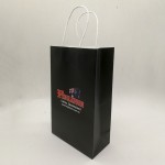 Natural Color White Or Kraft Paper Material Bag Food Bag Carrier Bag With Twisted Paper Handle Natural Color White Or Kraft Paper Material Bag Food Bag Carrier Bag With Twisted Paper Handle