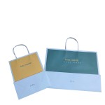 Take Away Food Package Paper Handle Kraft Paper Bag