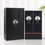 High-End Two-Bottle Red Wine Box Packaging, Portable Flip-Top Wine Packaging Box Custom Wholesale, Wine Box Red Wine Gift Box Customized High-End Two-Bottle Red Wine Box Packaging, Portable Flip-Top Wine Packaging Box Custom Wholesale, Wine Box Red Wine Gift Box Customized
