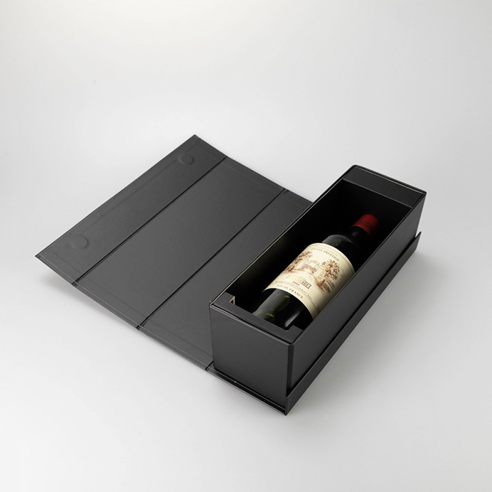 Side-folding Wine Box, Foldable Red Wine Box, Saving Storage Space and Shipping Cost Side-folding Wine Box, Foldable Red Wine Box, Saving Storage Space and Shipping Cost