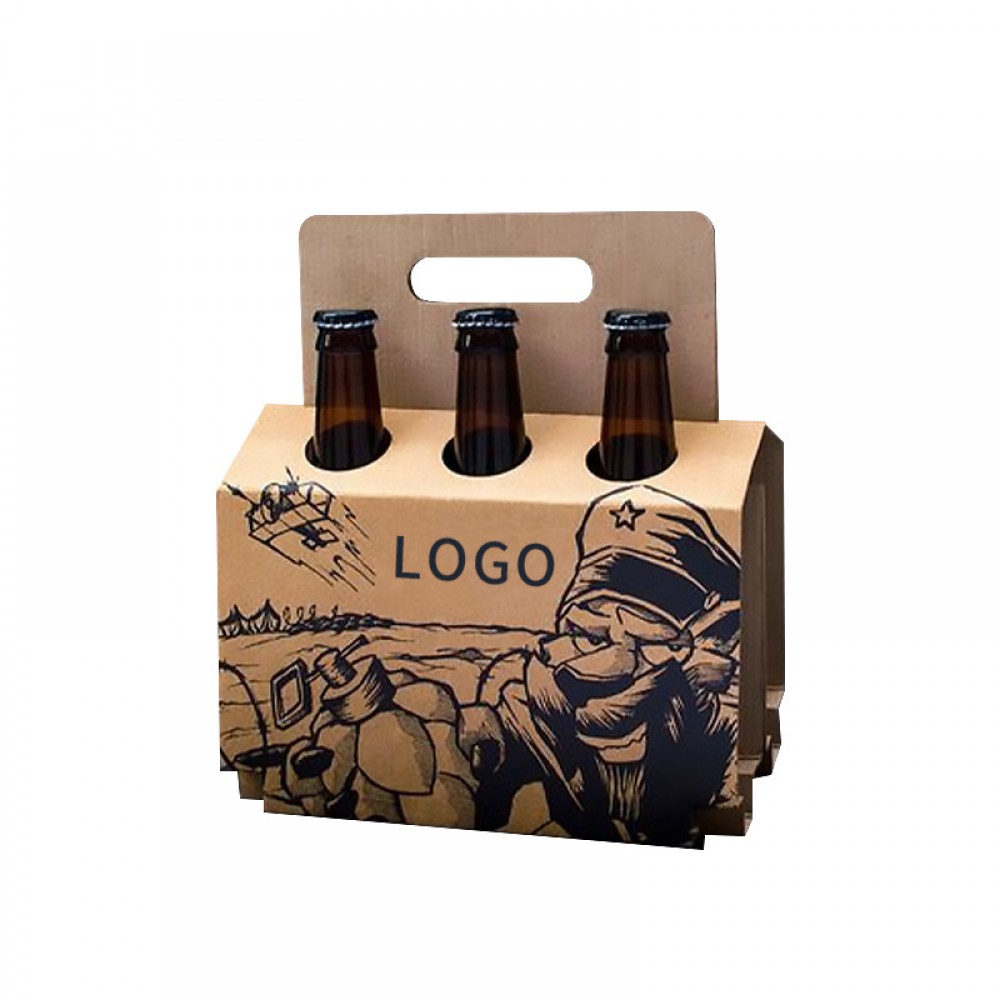 Custom Portable Beer Corrugated Packaging Box, Wholesale Bottled Beverage Paper Boxes Custom Portable Beer Corrugated Packaging Box, Wholesale Bottled Beverage Paper Boxes