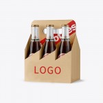 Custom Portable Beer Corrugated Packaging Box, Wholesale Bottled Beverage Paper Boxes Custom Portable Beer Corrugated Packaging Box, Wholesale Bottled Beverage Paper Boxes
