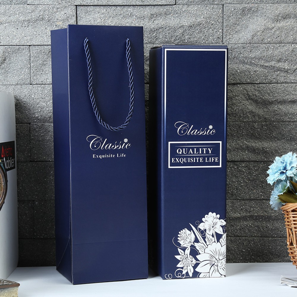 Universal Red Wine Gift Box, Single and Double Wine Packaging Boxes, Colorful Printing Wine Box Universal Red Wine Gift Box, Single and Double Wine Packaging Boxes, Colorful Printing Wine Box