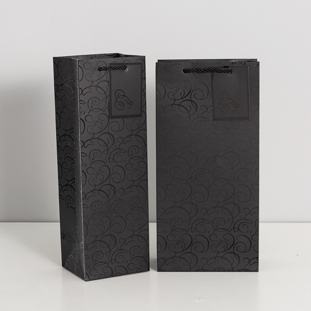 Gold Stamping Red Wine Paper Bags, Wine Packaging Boxes Wine Handbags, Wine Gift Packaging Bag Wholesale Customization Gold Stamping Red Wine Paper Bags, Wine Packaging Boxes Wine Handbags, Wine Gift Packaging Bag Wholesale Customization